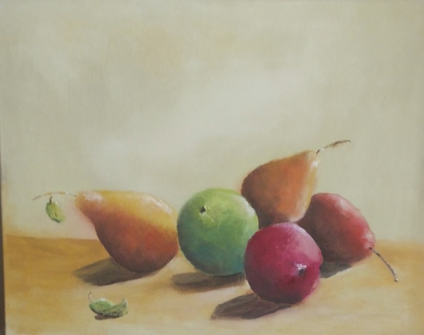Five Peaches and Green leave